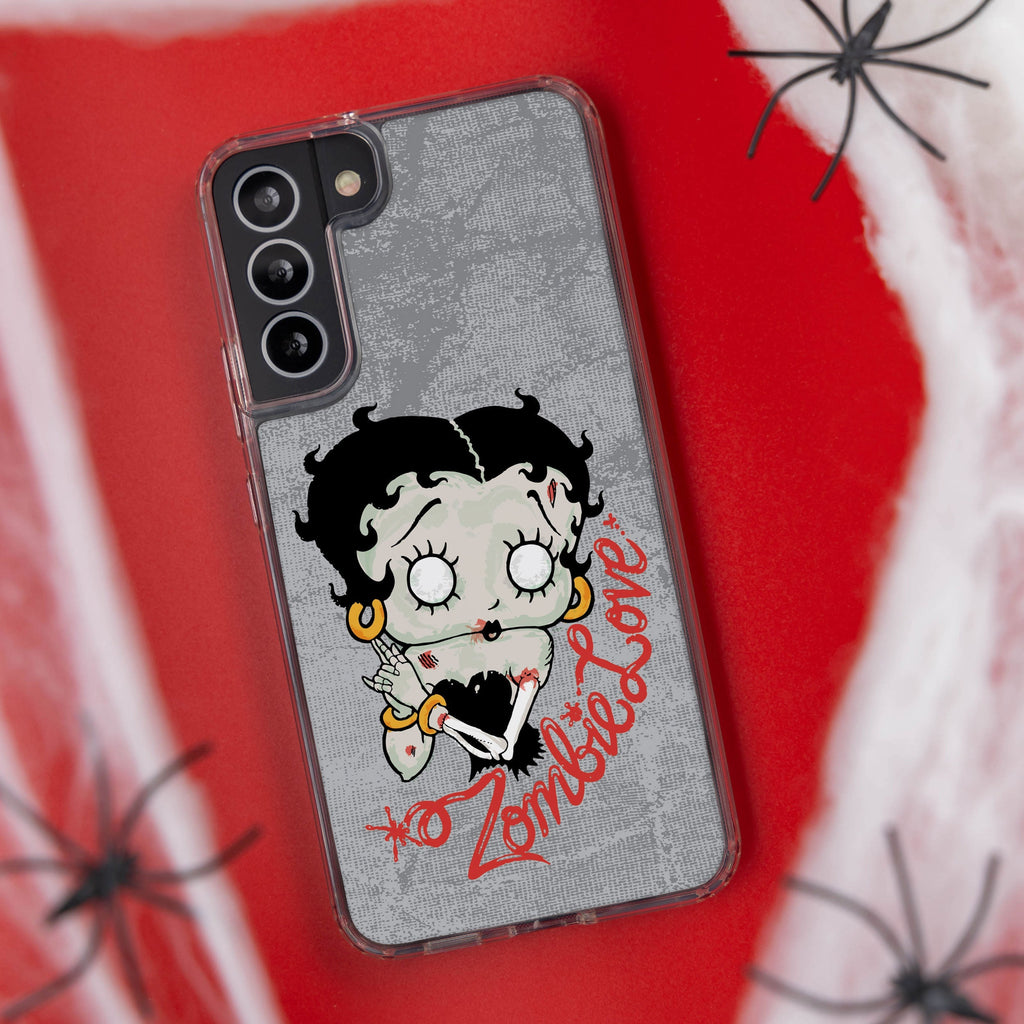 Betty Boop Zombie Love HD Samsung Galaxy S24 Phone Case Affinity Bands