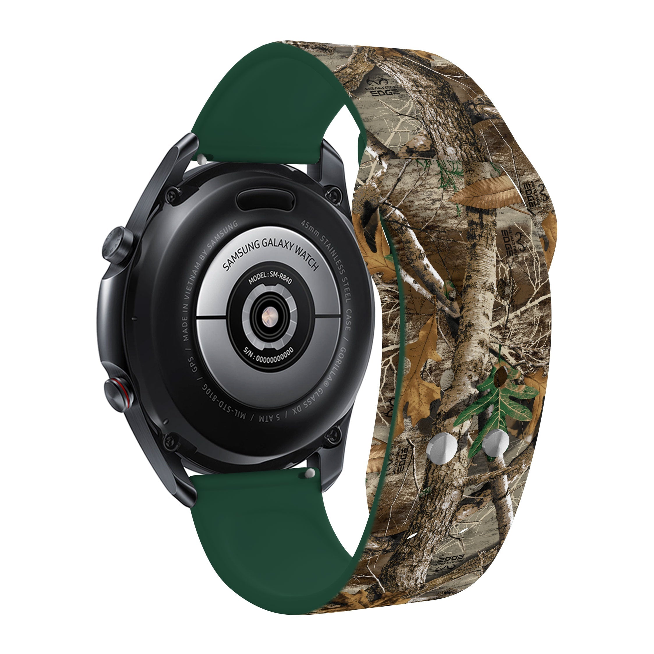 Realtree Edge HD  Watchband for Samsung, Garmin, Fossil, and More for Samsung, Garmin, Fossil, and More Affinity Bands