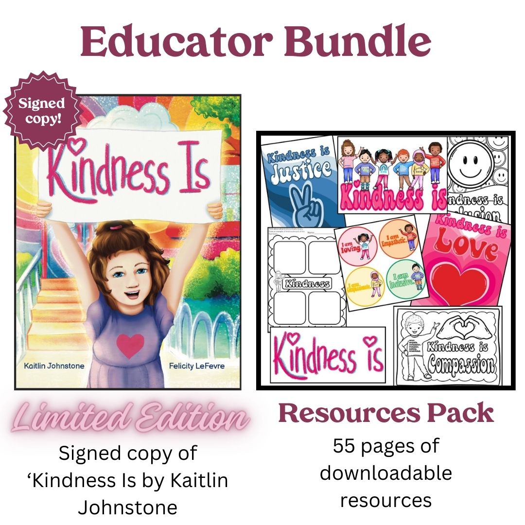 Kindness Is Book Kind Cotton