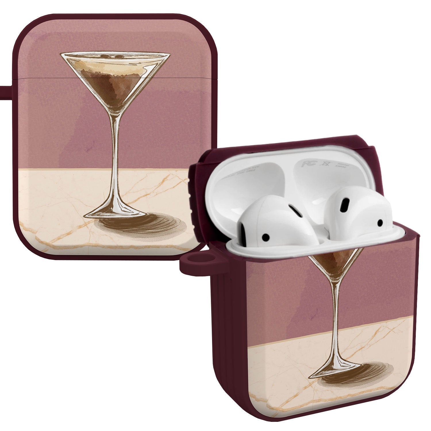 Wine, Beer, & Booze HDX Apple AirPods Gen 1 & 2 Case Cover Affinity Bands
