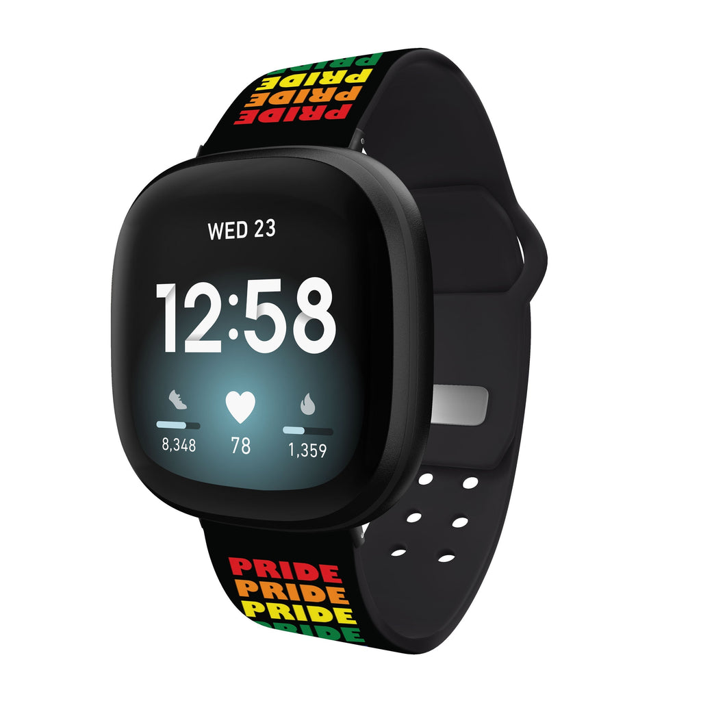 Pride HD Fitbit Versa 3 and Sense Watch Band Affinity Bands