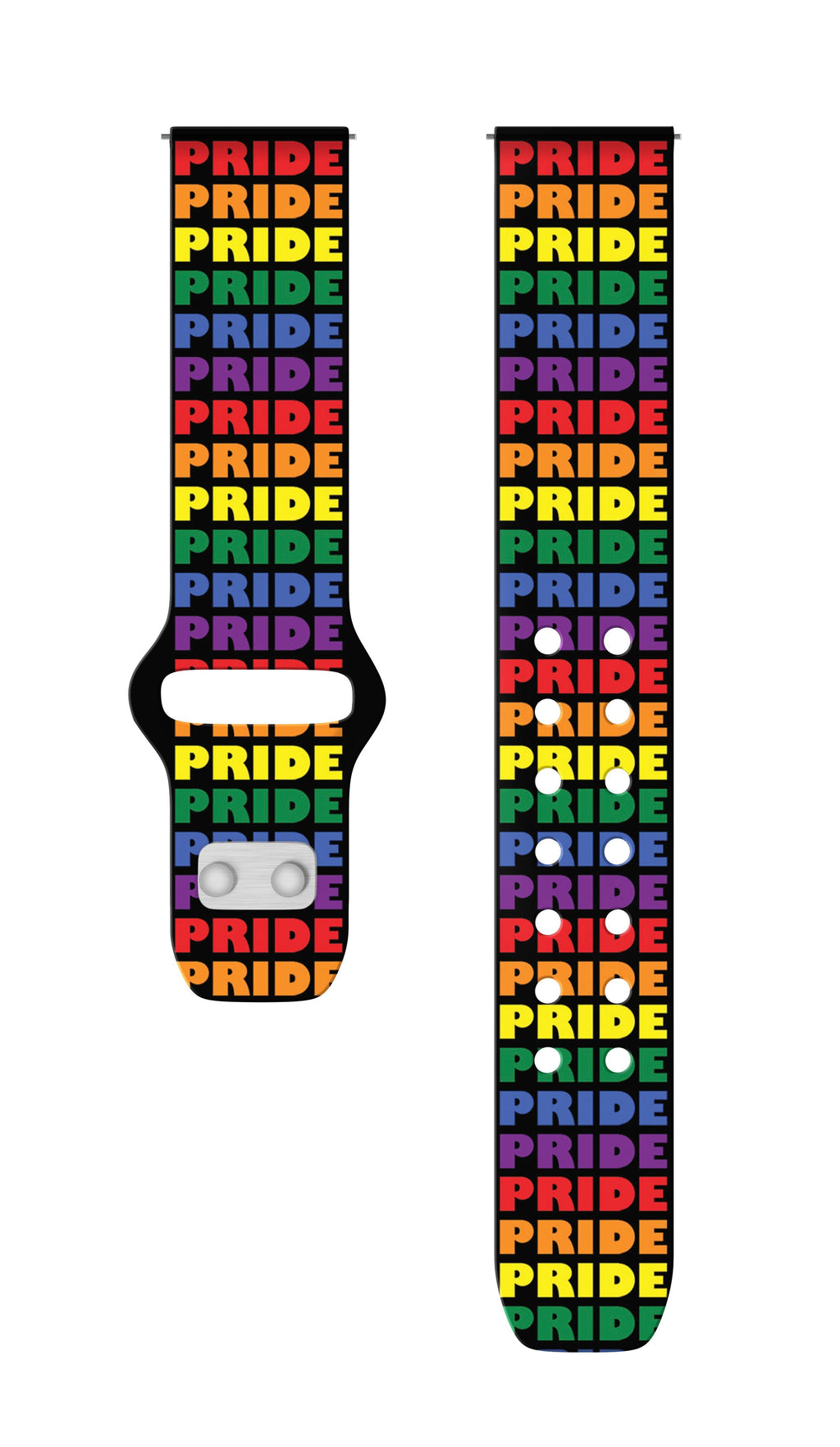 Pride HD  Watchband for Samsung, Garmin, Fossil, and More for Samsung, Garmin, Fossil, and More Affinity Bands