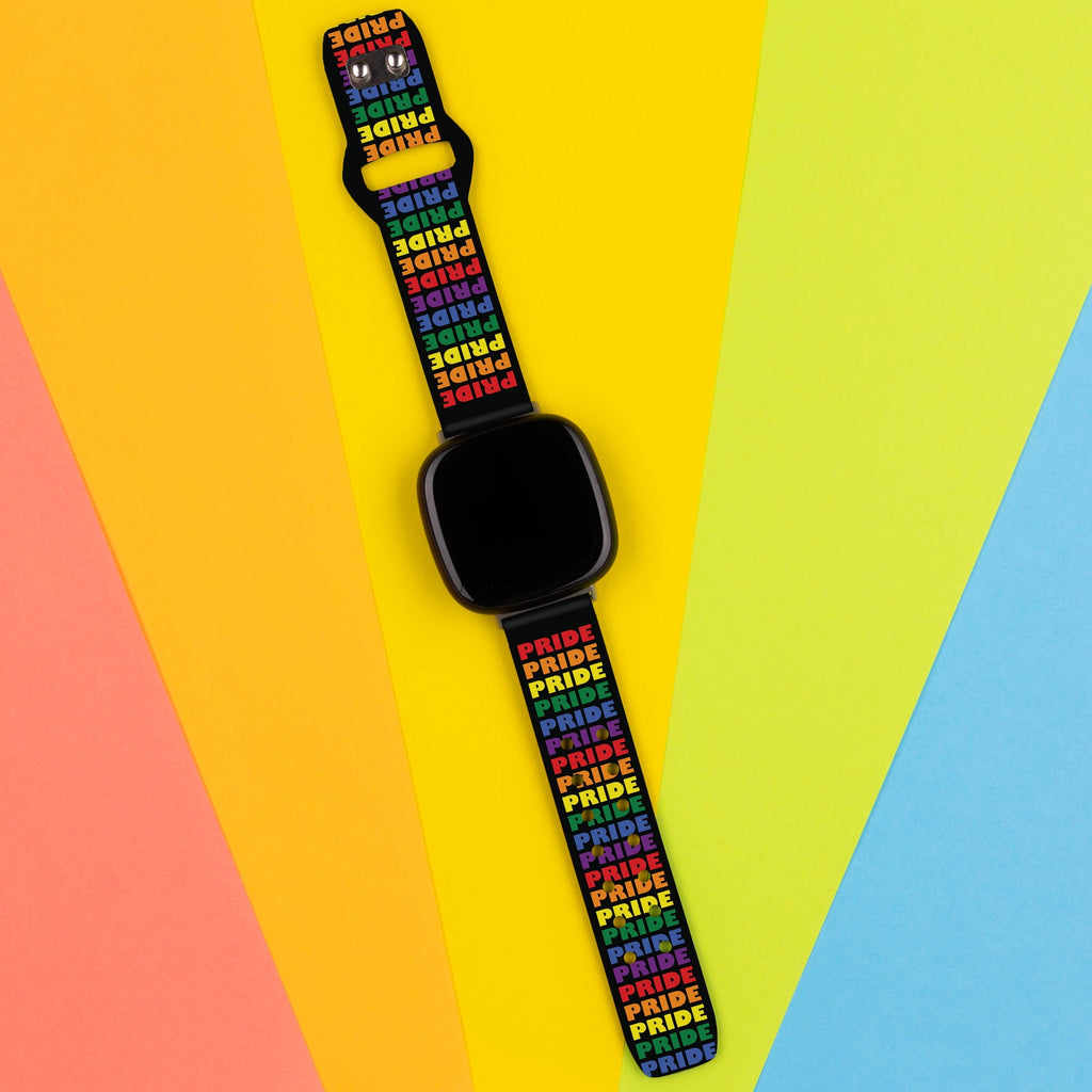 Pride HD Fitbit Versa 3 and Sense Watch Band Affinity Bands