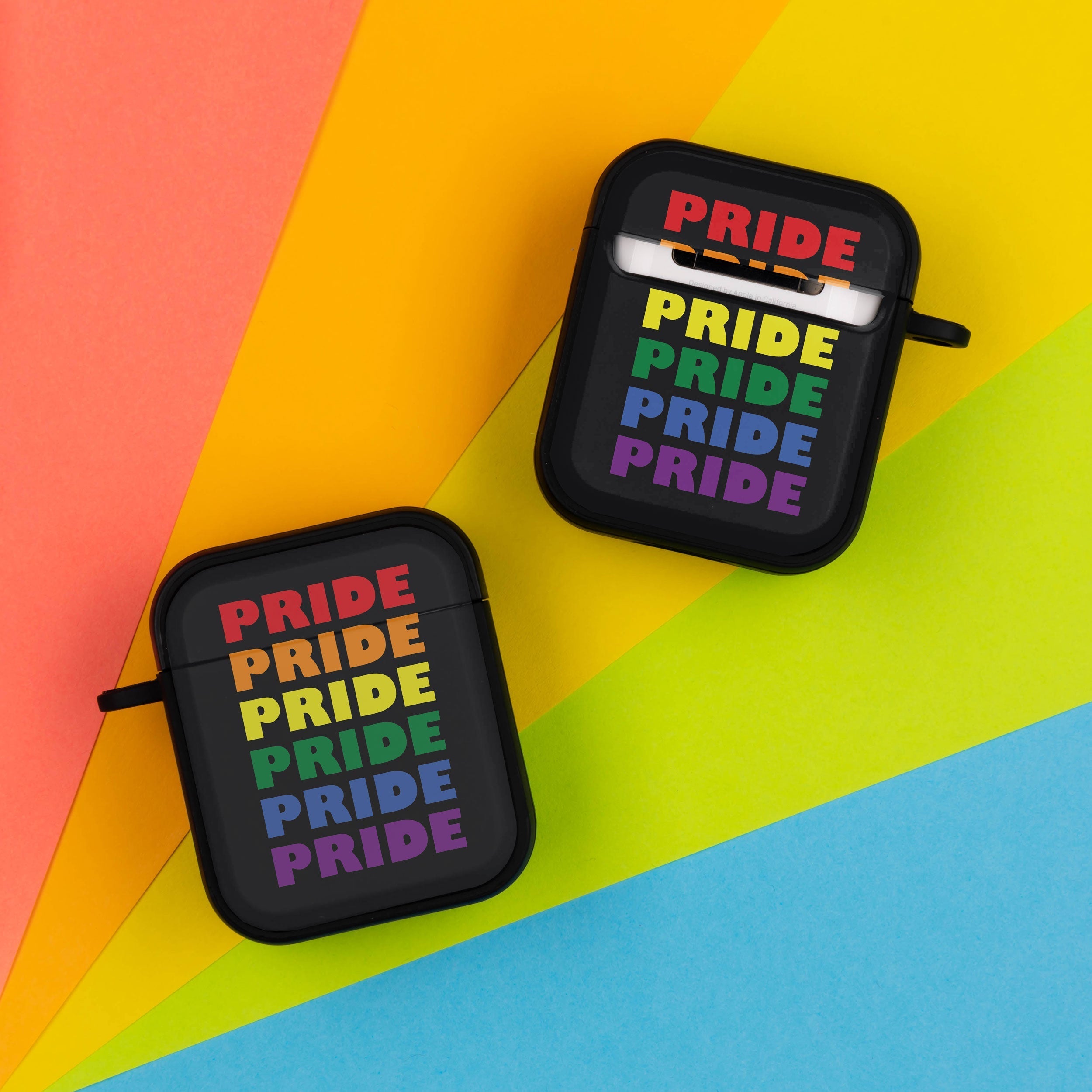 Pride HDX Case Cover Compatible with Apple AirPods Gen 1 & 2 Affinity Bands