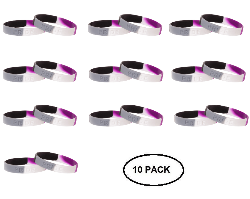 Asexual Silicone Bracelets The Awareness Company