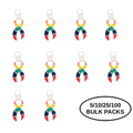 5/10/25/100 Autism Awareness Ribbon Charms The Awareness Company