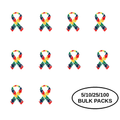 Bulk Pack Autism Ribbon Pins The Awareness Company