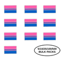 5/10/25/100 Bisexual Flag Pins The Awareness Company
