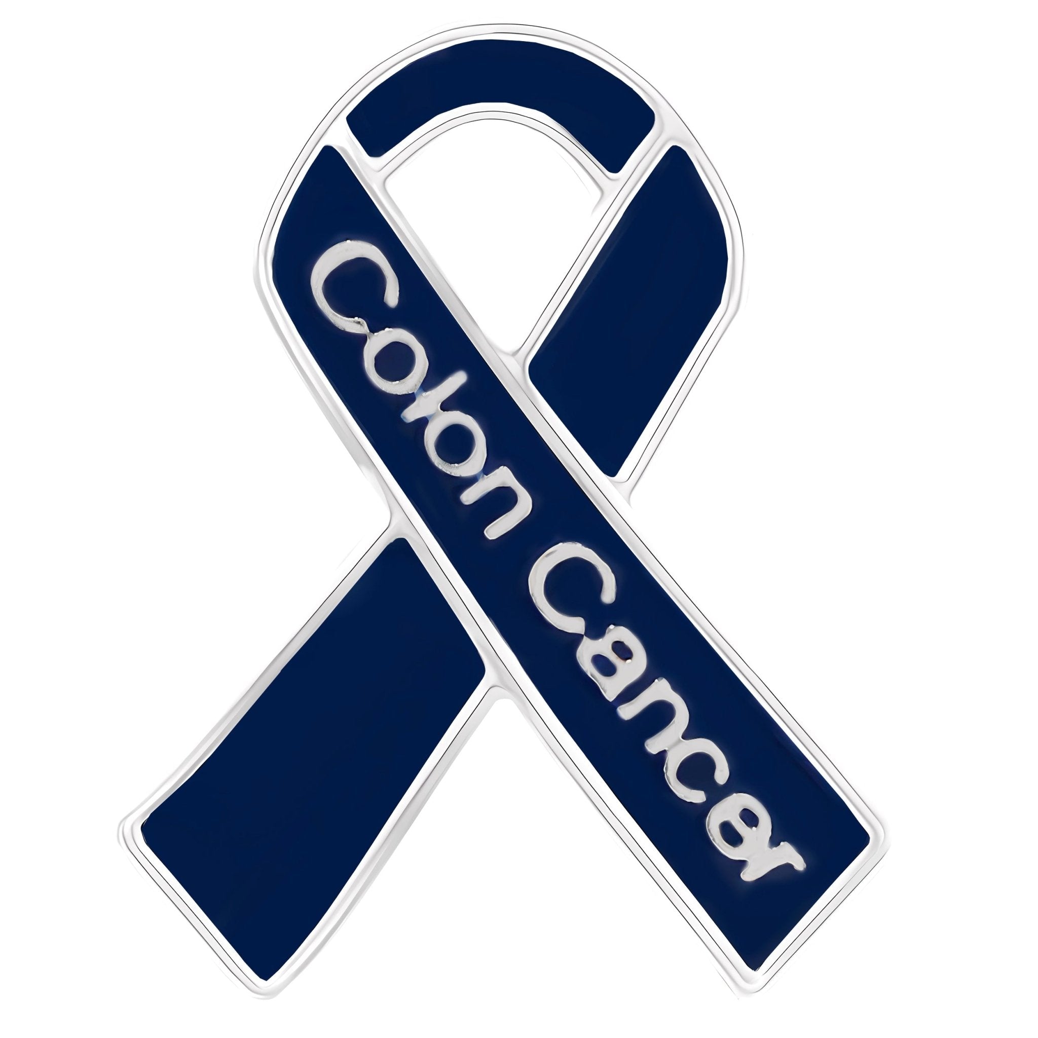 10 Pack Colon Cancer Awareness Ribbon Pins The Awareness Company