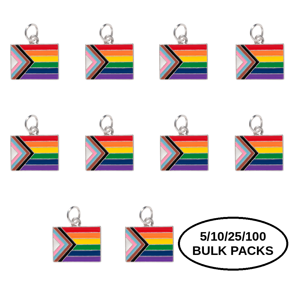 5/10/25/100 Daniel Quasar Flag Charms The Awareness Company