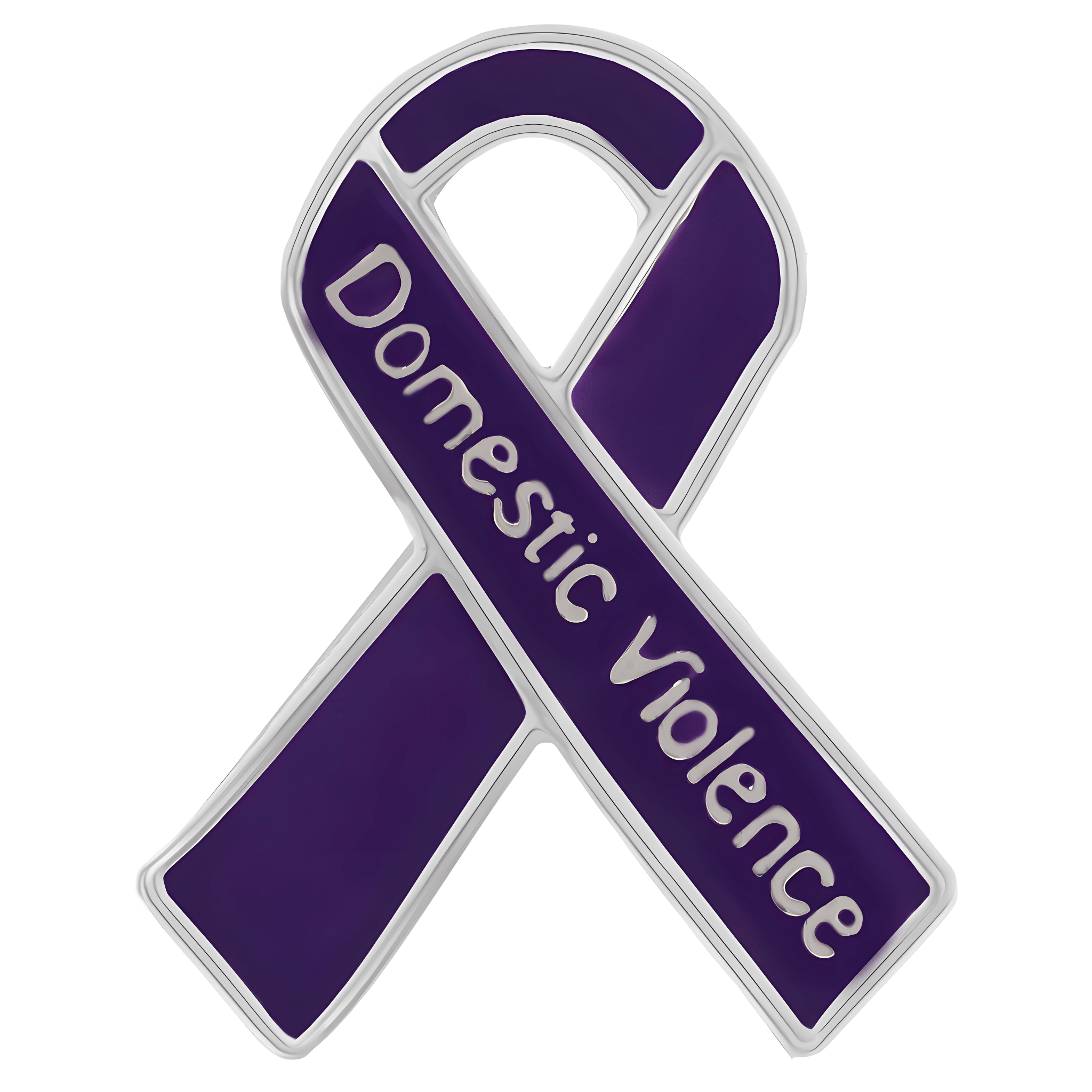 10 Pack Domestic Violence Awareness Ribbon Pins The Awareness Company