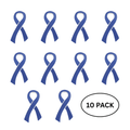 10 Pack Large Periwinkle Ribbon Pins The Awareness Company