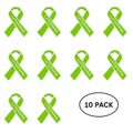 10 Pack Lymphoma Awareness Ribbon Pins The Awareness Company