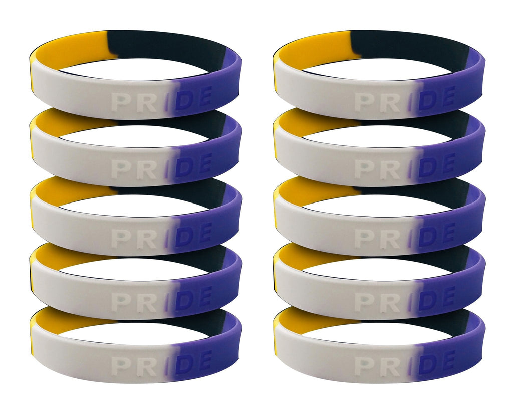 Non-Binary Silicone Bracelets The Awareness Company
