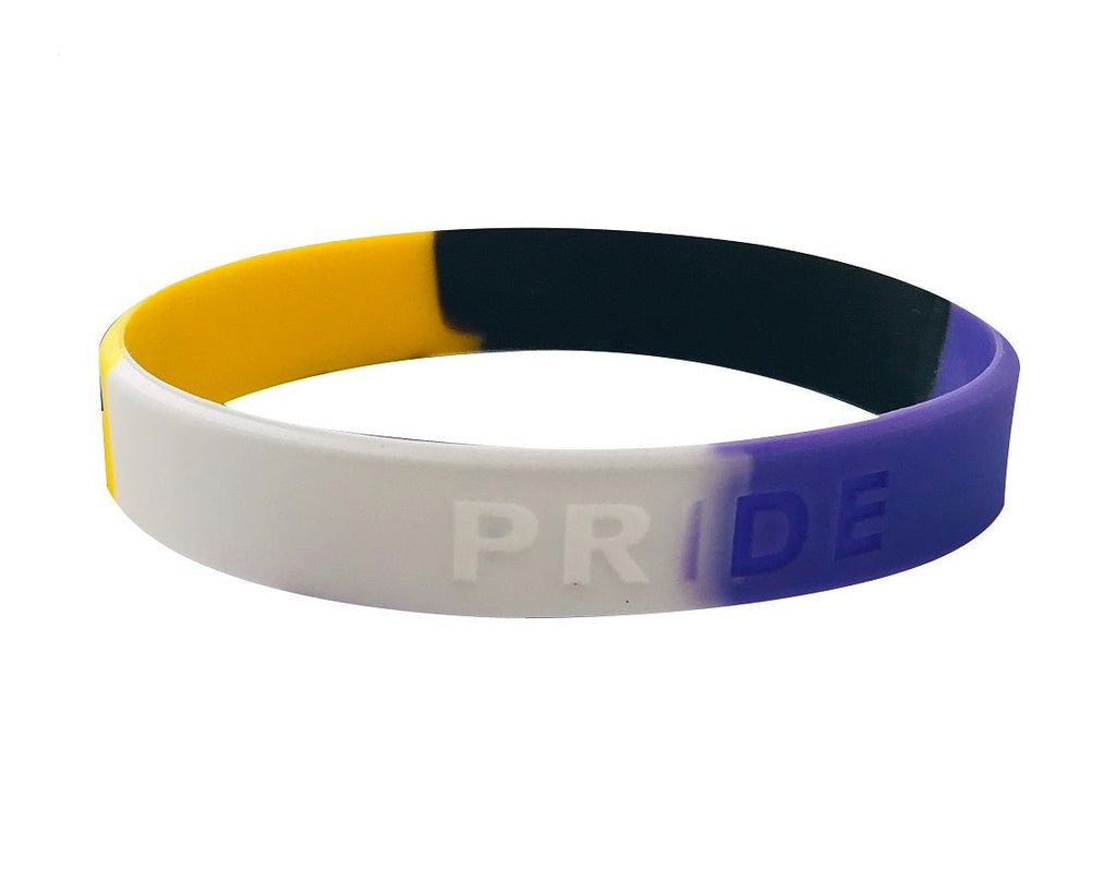 Non-Binary Silicone Bracelets The Awareness Company