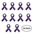 10 Pack Pancreatic Cancer Awareness Ribbon Pins The Awareness Company