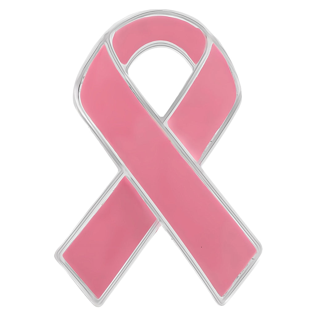 10 Pack Pink Ribbon Pins The Awareness Company