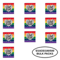 5/10/25/100 Rainbow Love Is Love LGBTQ Pins The Awareness Company