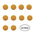 10 Pack They Them Pronoun Silicone Pins The Awareness Company