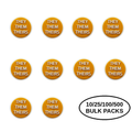 10/25/100/500 They Them Pronoun Silicone Pins The Awareness Company