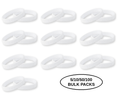 5/10/50/100 White Silicone Bracelets The Awareness Company