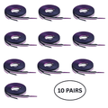 10 Pairs Asexual Flag Shoe Laces The Awareness Company