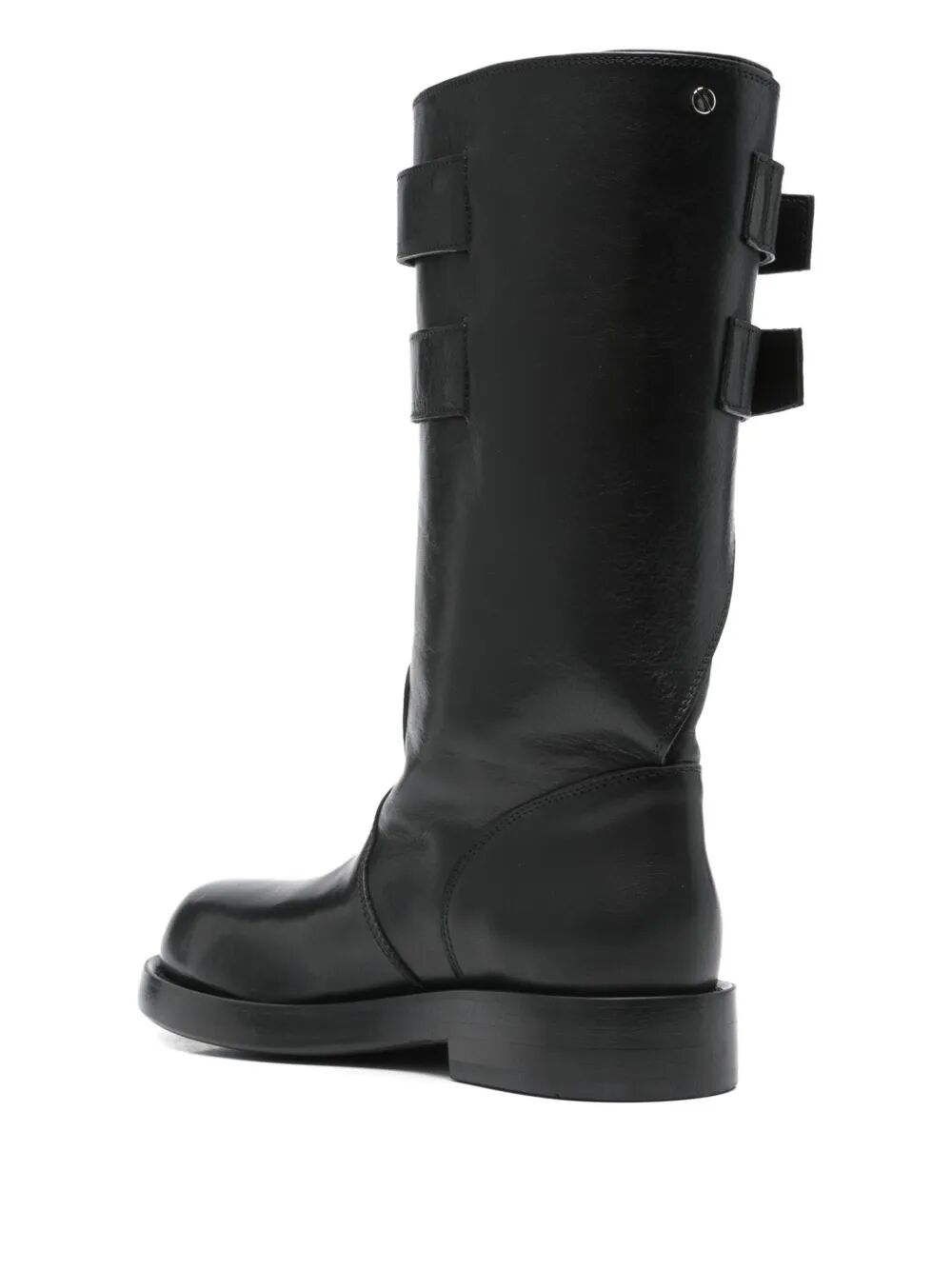 Ann Demeulemeester Women "Osmo" Rounded Boots With Belts Luosophy