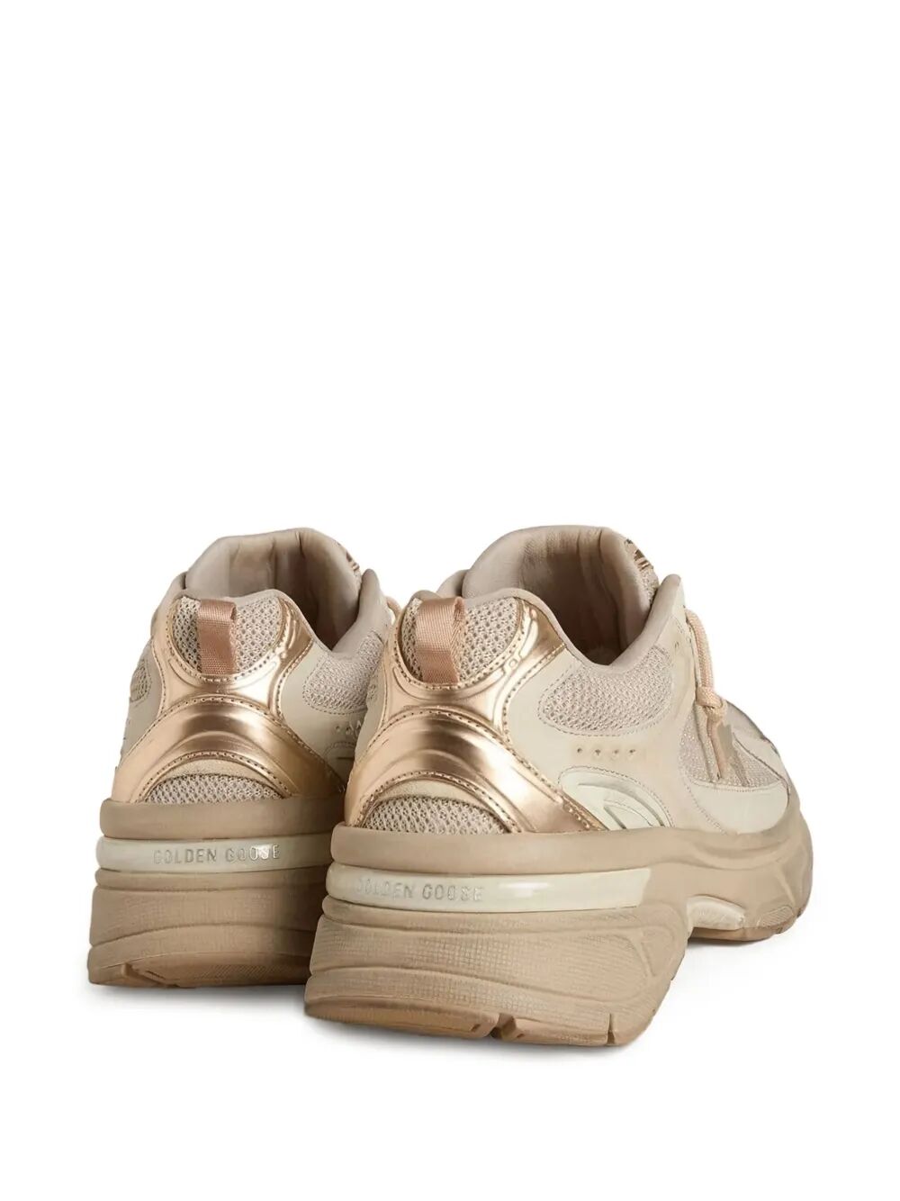 Golden Goose Women "Lightstar" Net Leather And Suede Upper Tpu Star Net Heel Luosophy