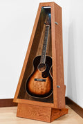 ClimaStand Triangle Humidor with Base - Red Oak with Golden Oak Stain Acoustic Remedy Cases