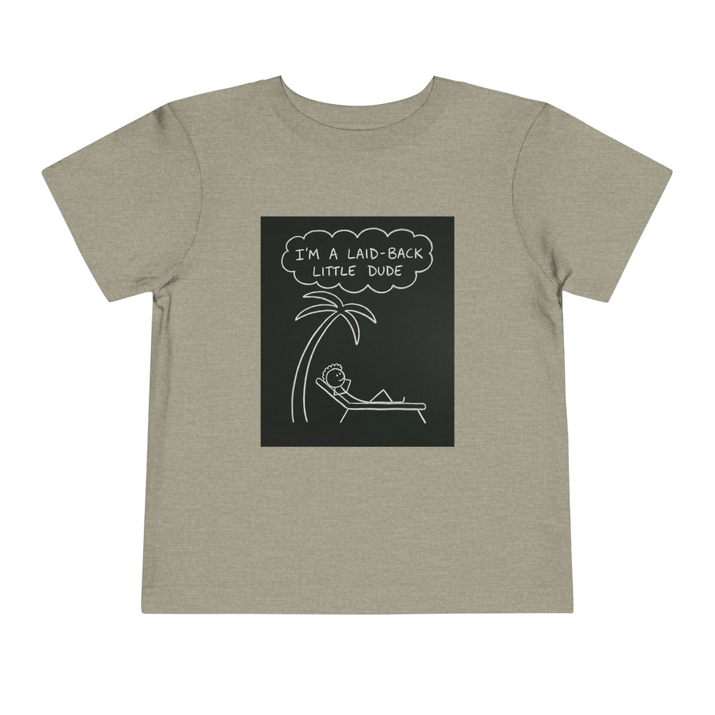I’m Laid Back Toddler Short Sleeve Tee The Vibez Shop