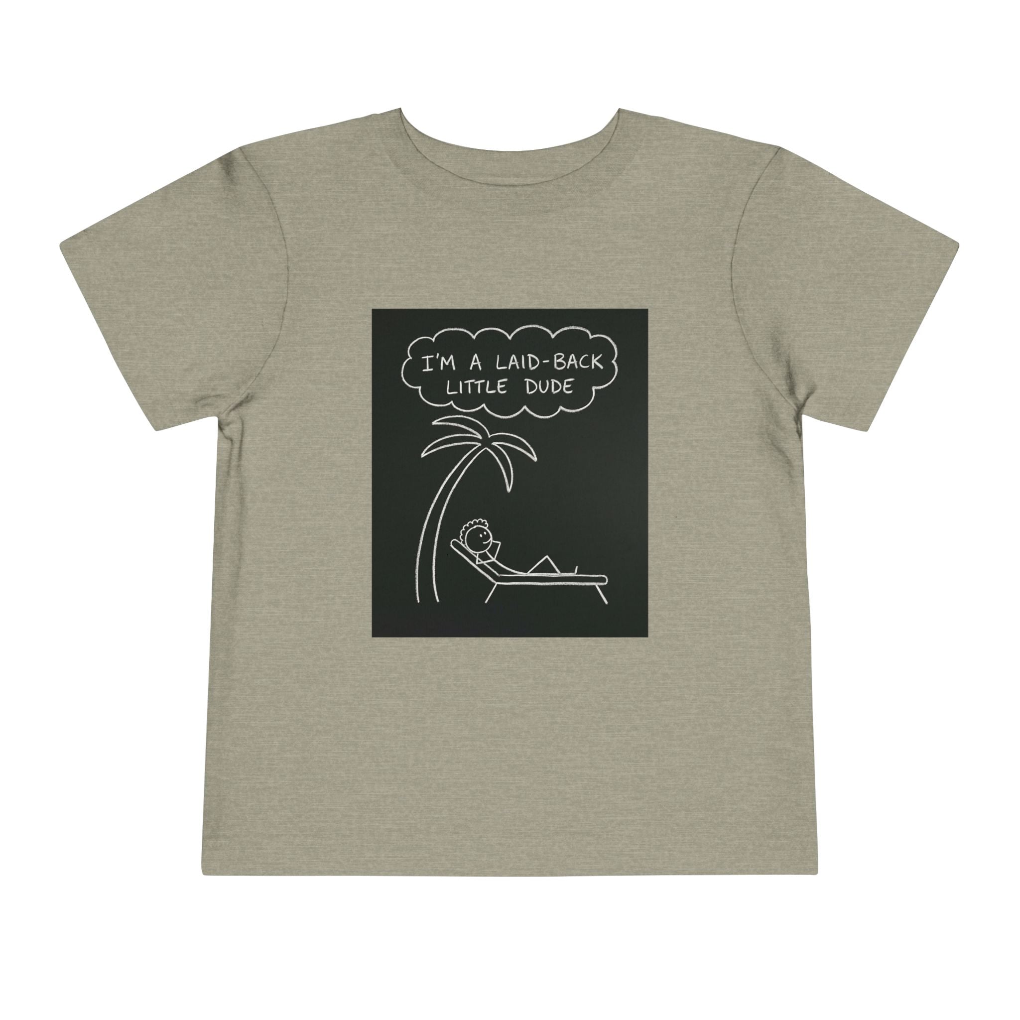 I’m Laid Back Toddler Short Sleeve Tee The Vibez Shop