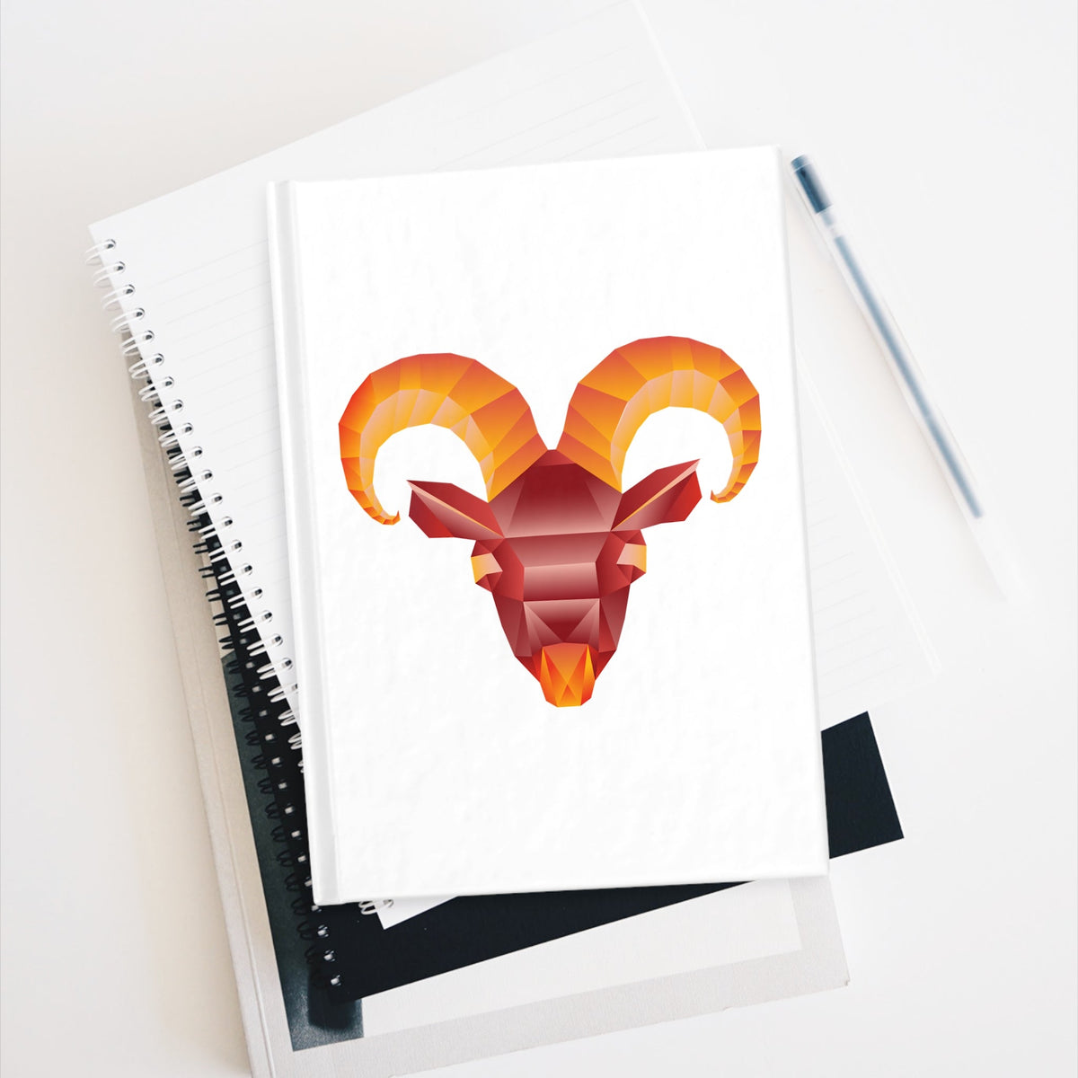 Aries Hardcover Journal - Blank Desksmith
