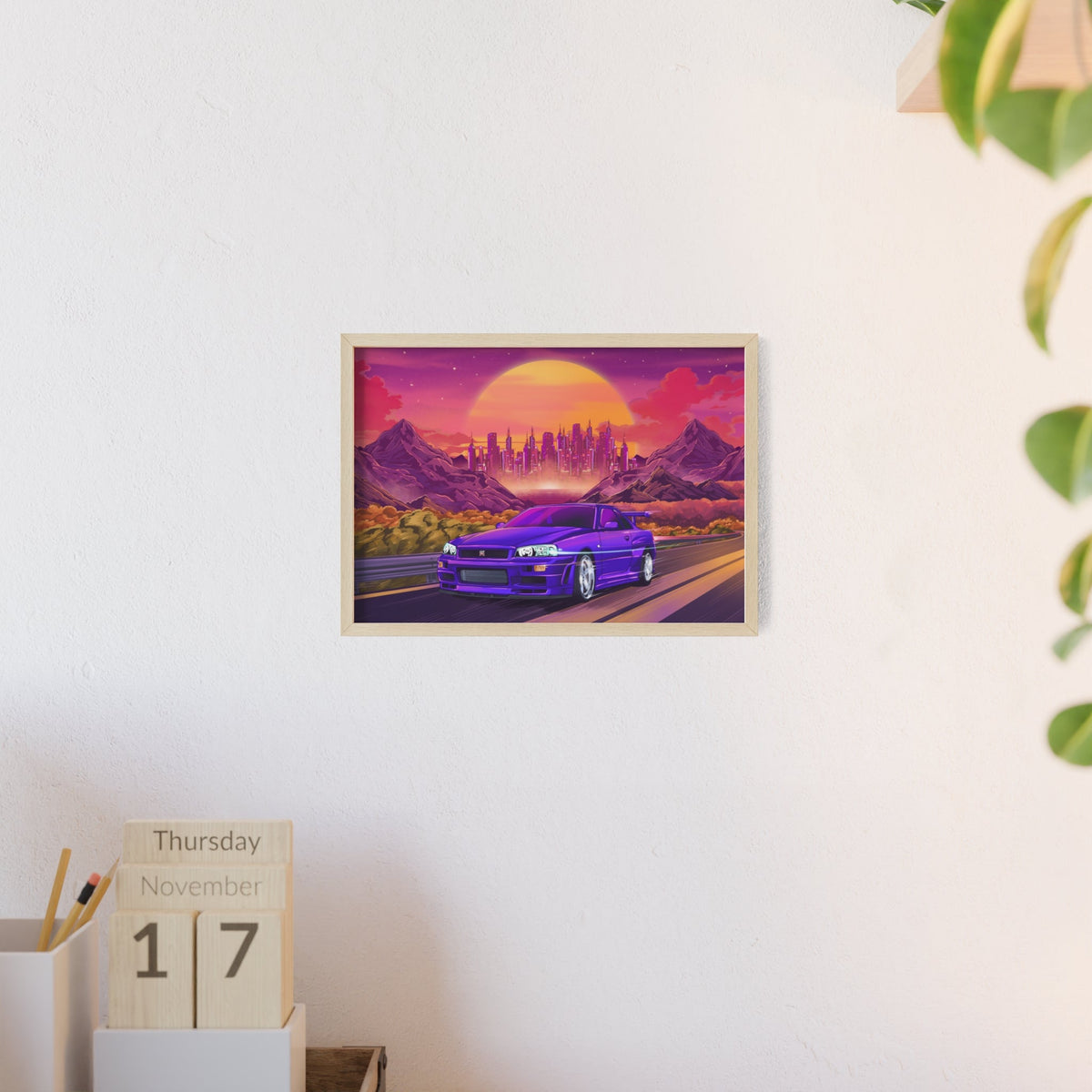Nissan Skyline GT-R Poster Desksmith