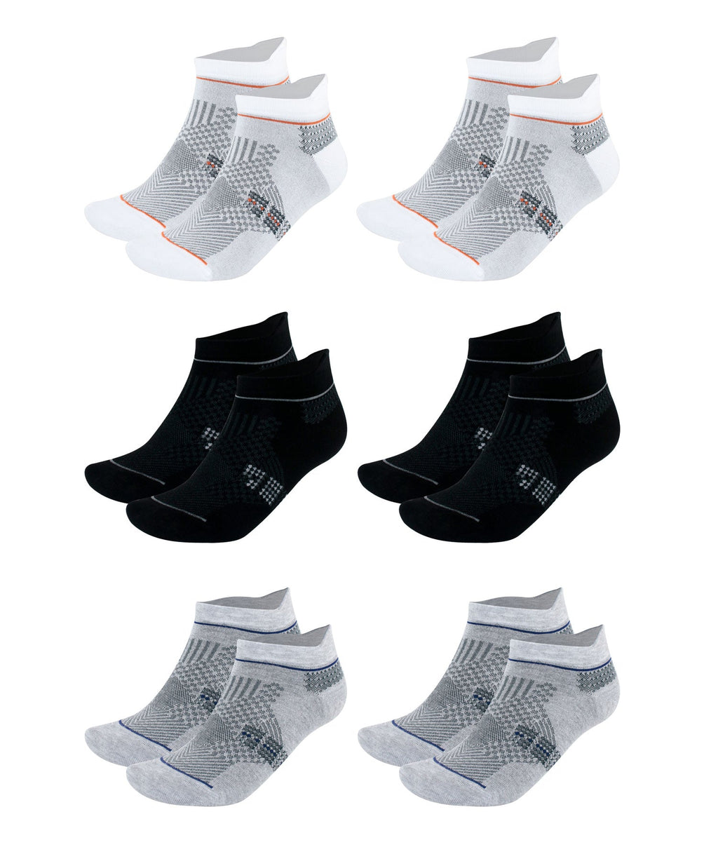 Men's & Women's Bamboo Ankle Socks 6-Pack Bambooven