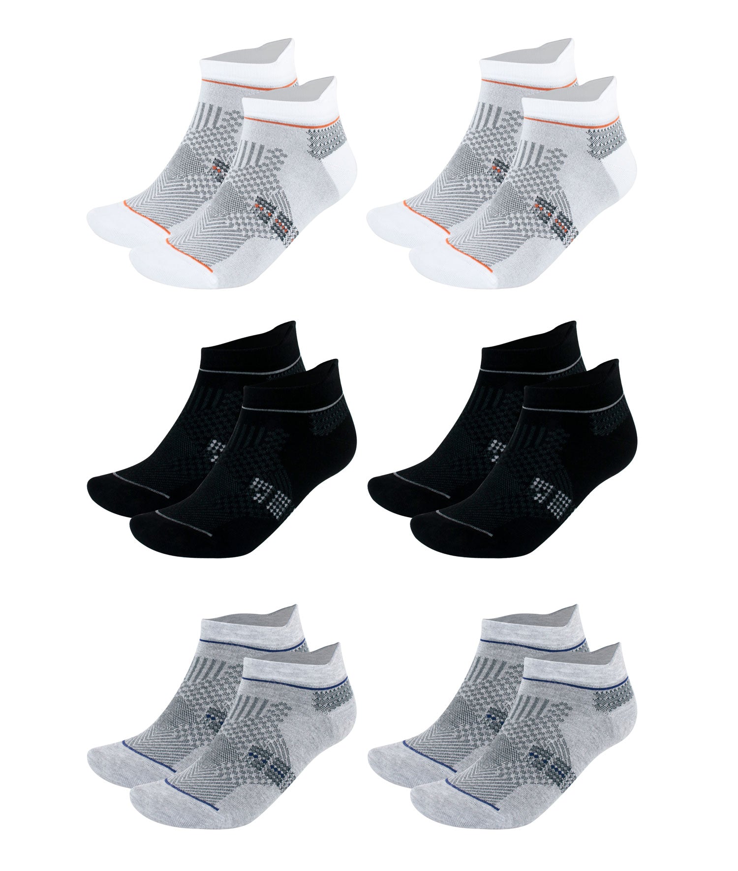 Men's & Women's Bamboo Ankle Socks 6-Pack Bambooven