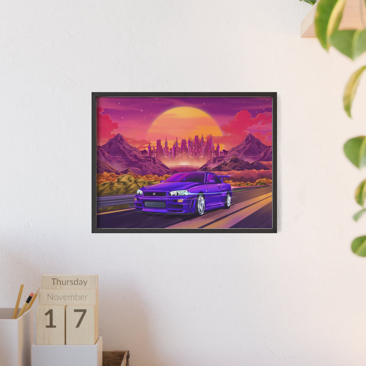 Nissan Skyline GT-R Poster Desksmith