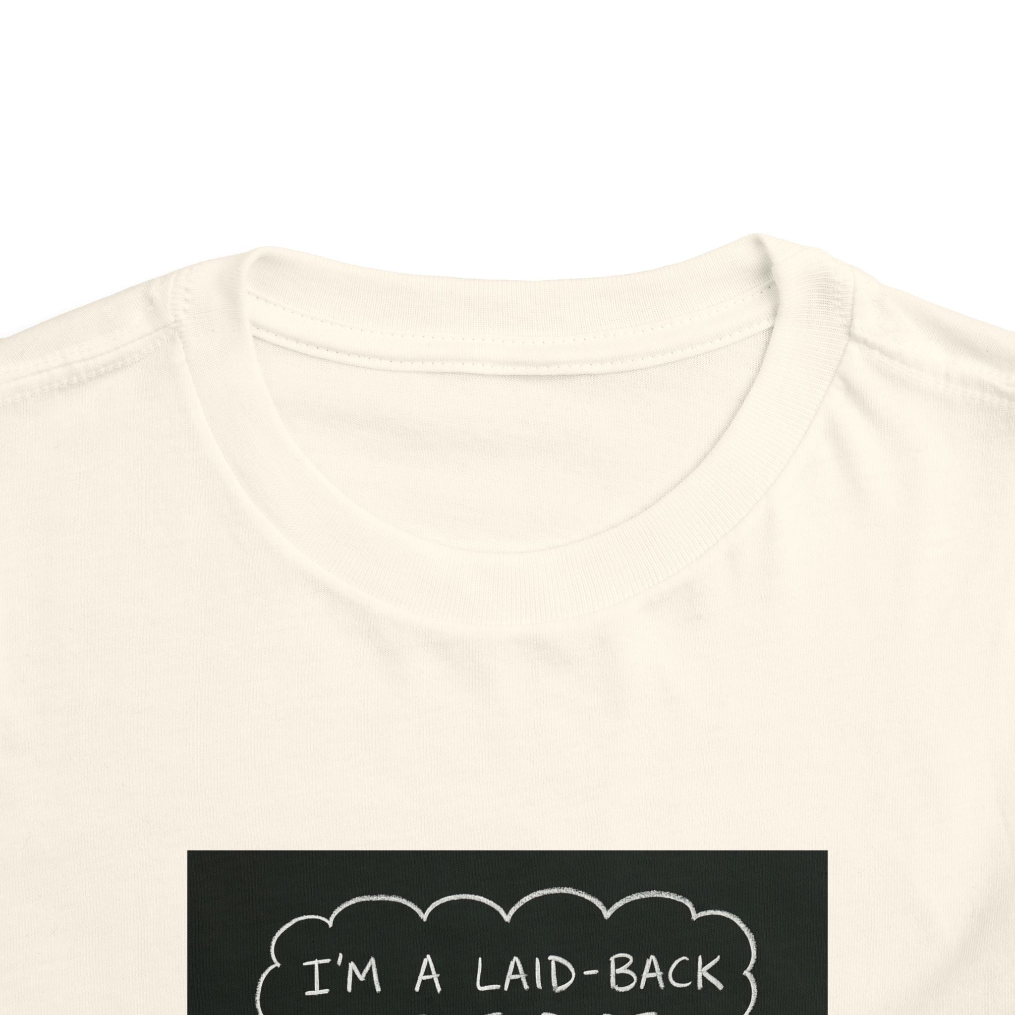 I’m Laid Back Toddler Short Sleeve Tee The Vibez Shop