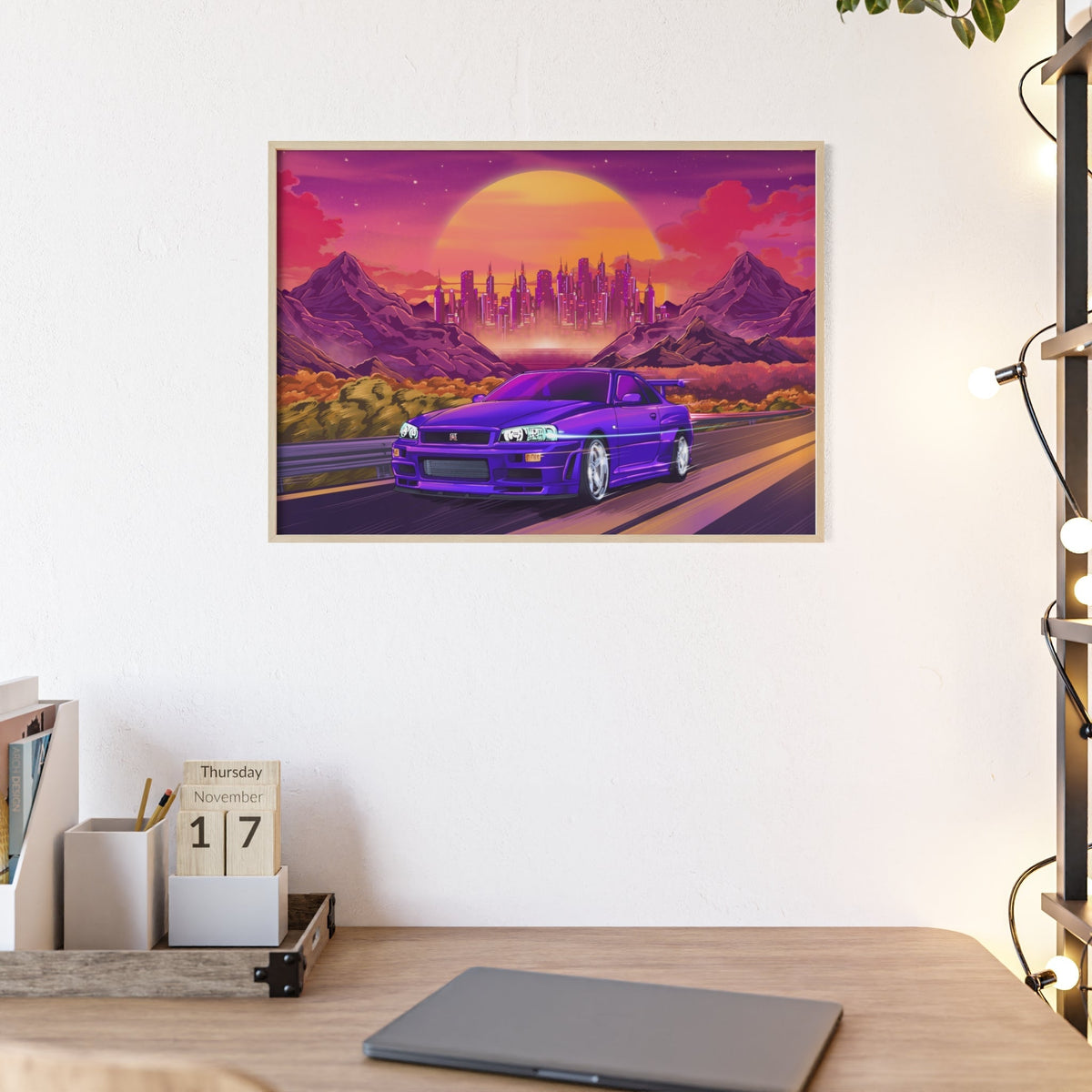 Nissan Skyline GT-R Poster Desksmith