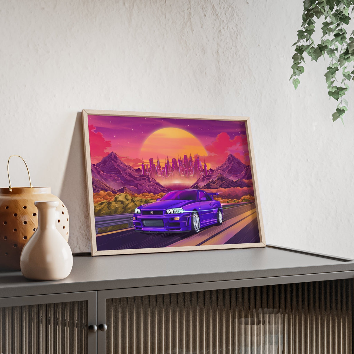 Nissan Skyline GT-R Poster Desksmith