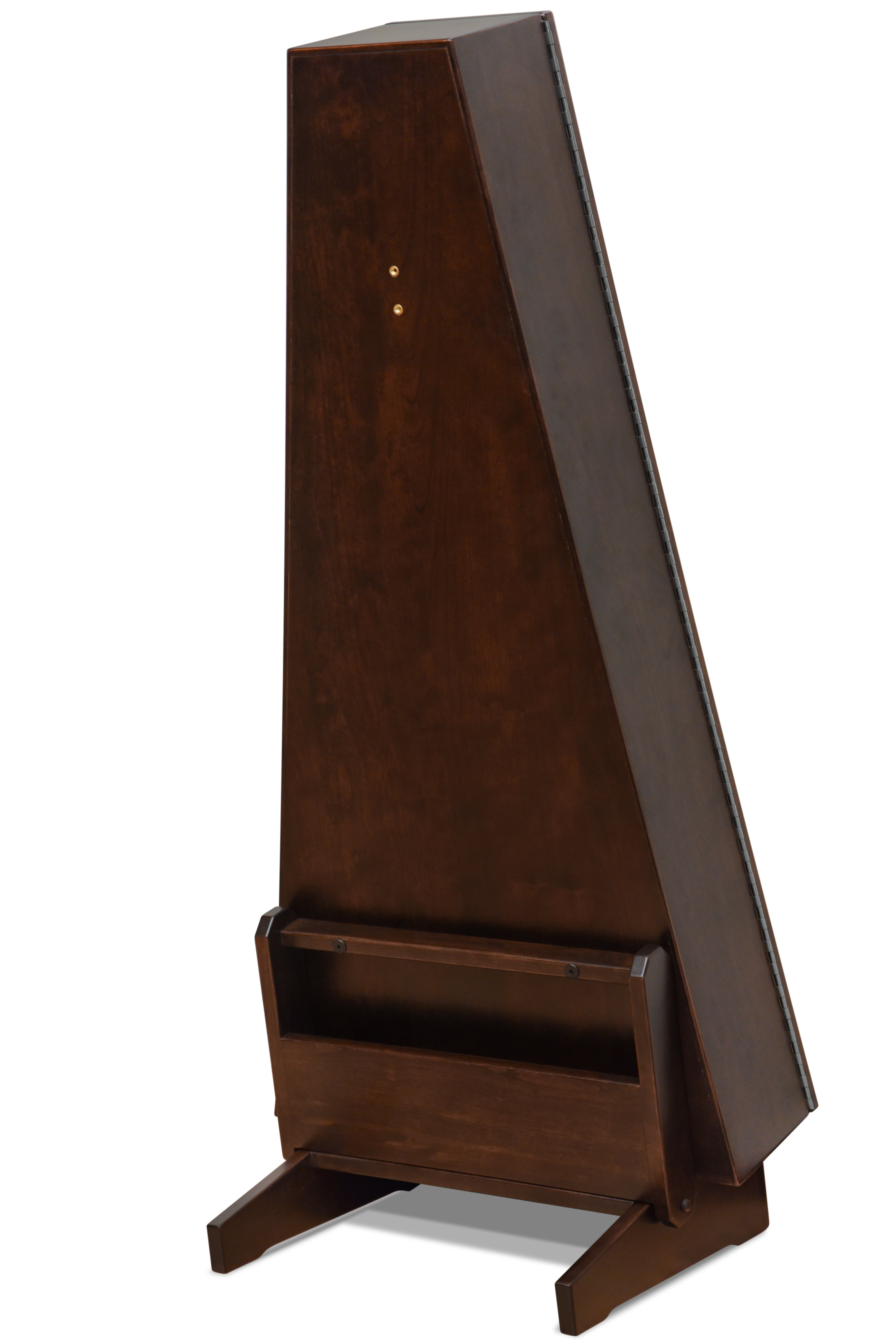 ClimaStand Triangle Humidor with Base - Cherry with Onyx Stain Acoustic Remedy Cases