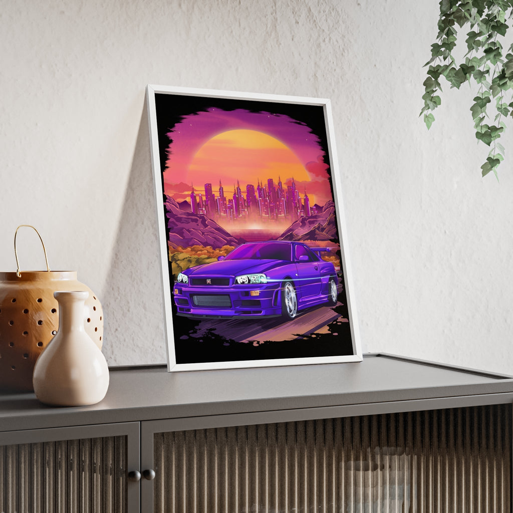 Nissan Skyline GT-R Poster Desksmith