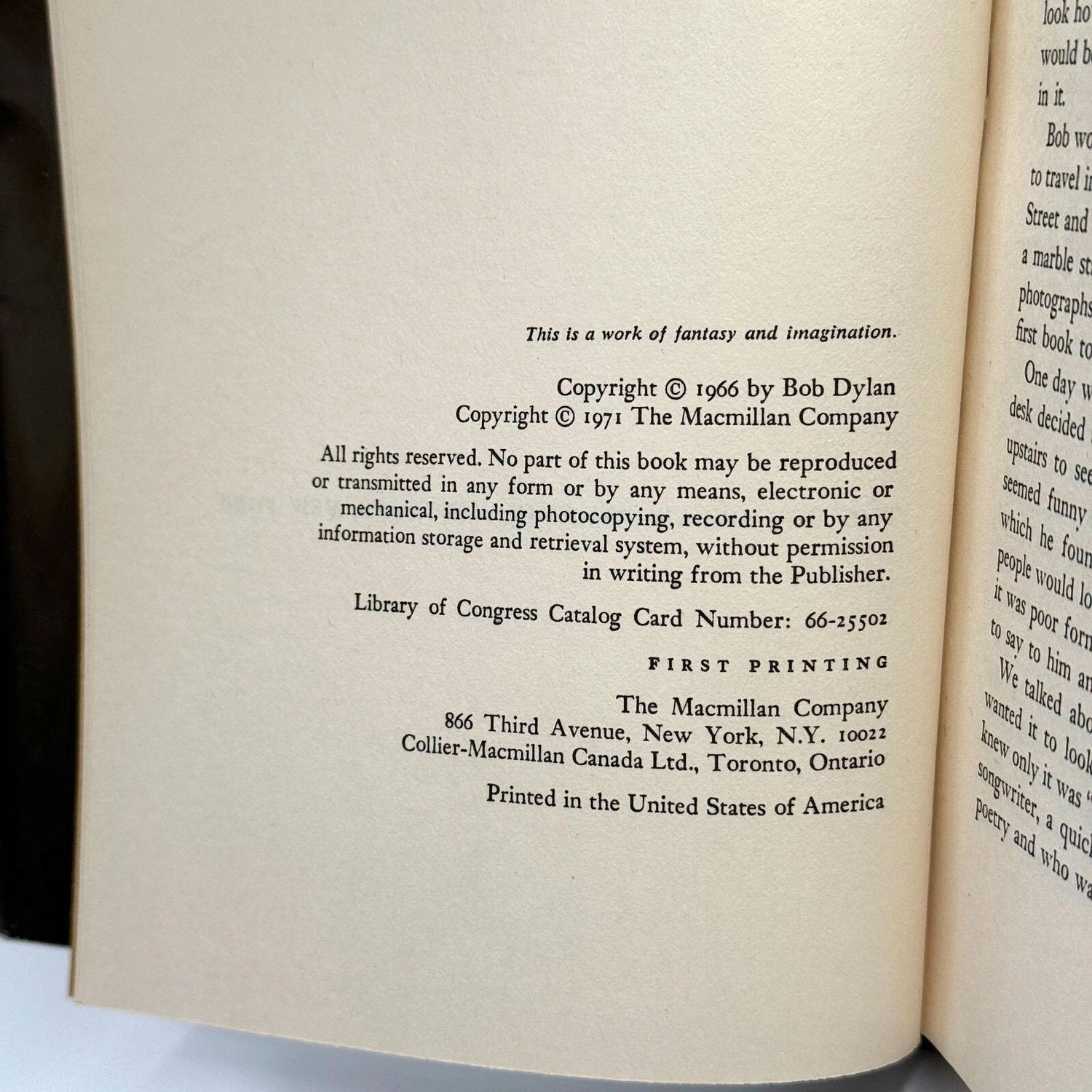 Tarantula by Bob Dylan Cedar Leaf Books