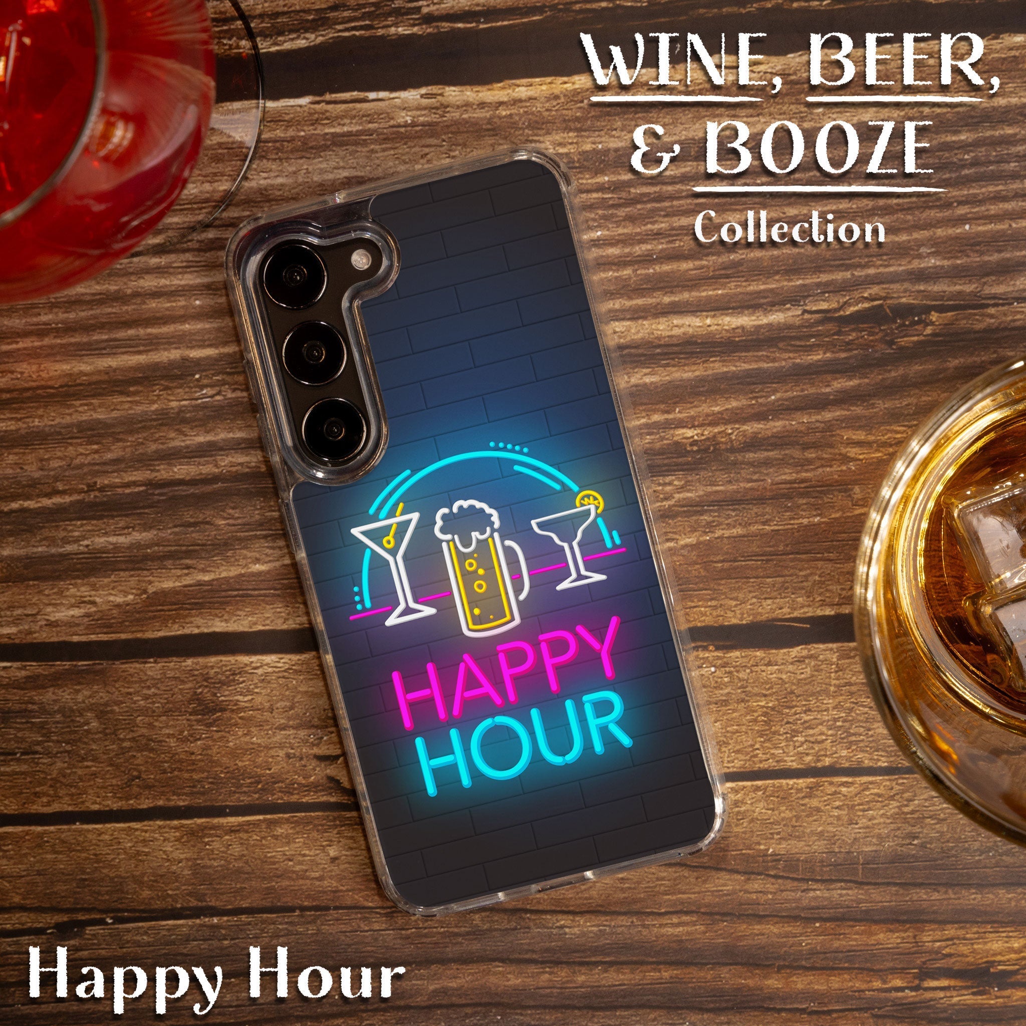 Wine, Beer, & Booze HD Samsung Galaxy S21 Phone Case Affinity Bands