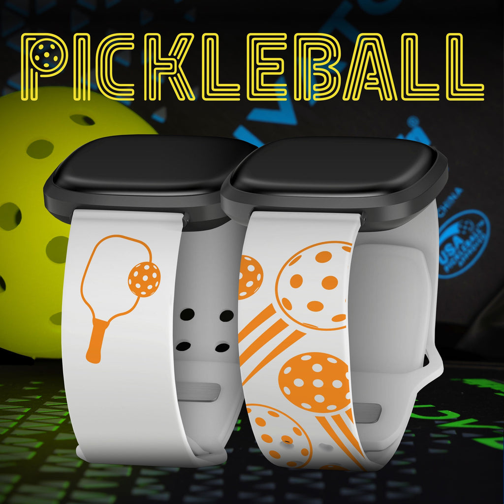 Pickleball Brights HD Fitbit Versa 3 & Sense 1 Watch Band Affinity Bands