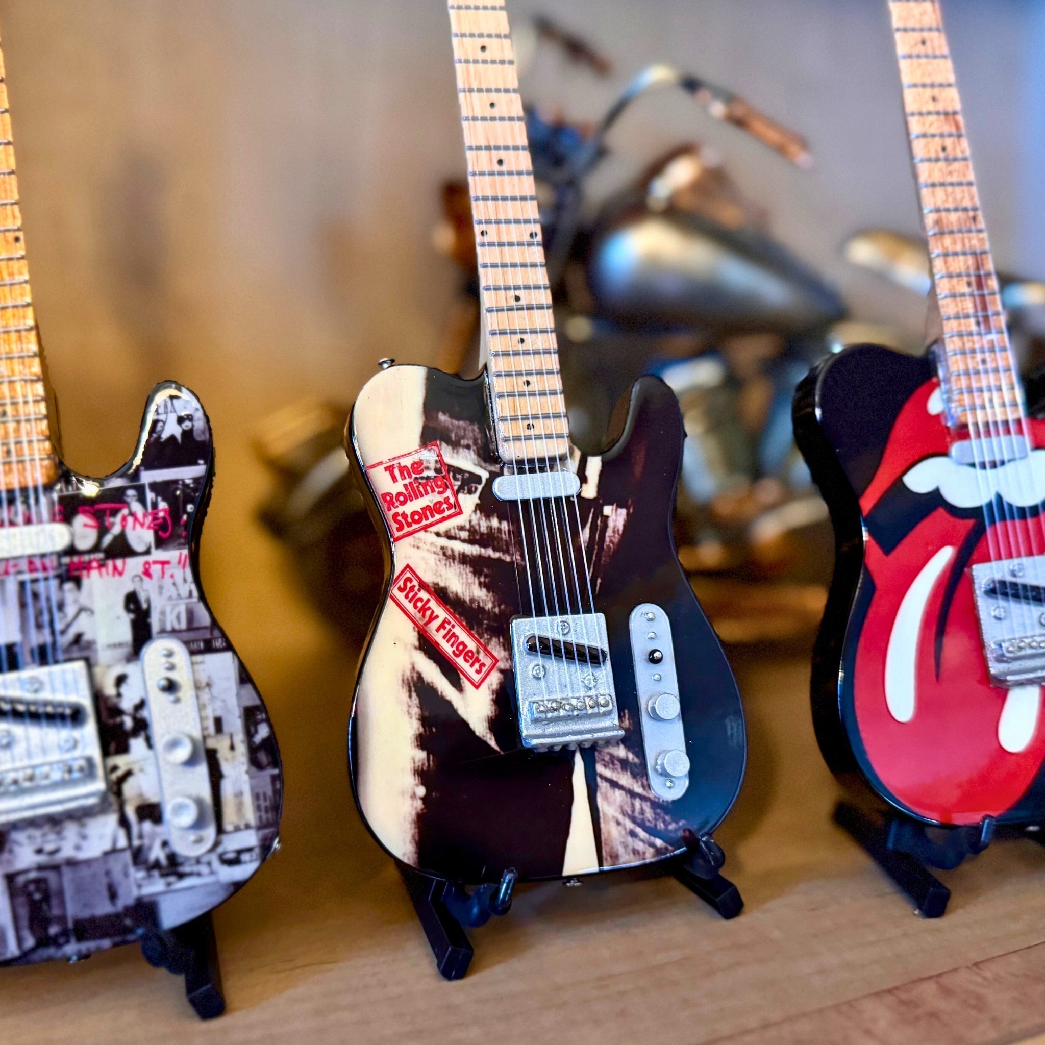 The Rolling Stones "Sticky Fingers" Mini Axe The Mini Axe