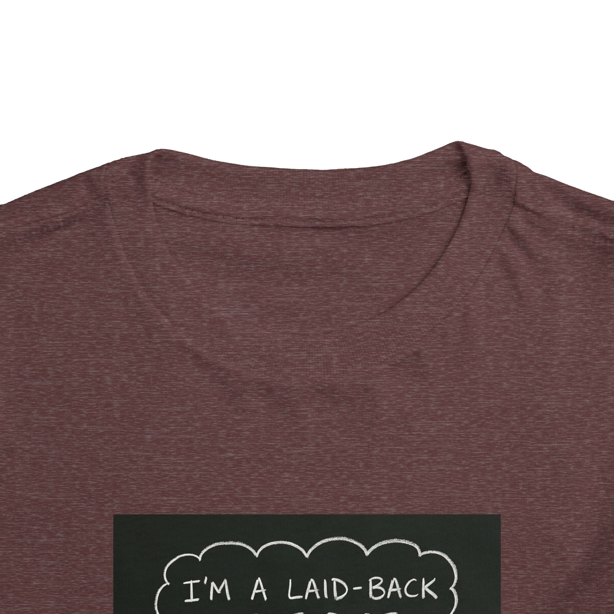 I’m Laid Back Toddler Short Sleeve Tee The Vibez Shop