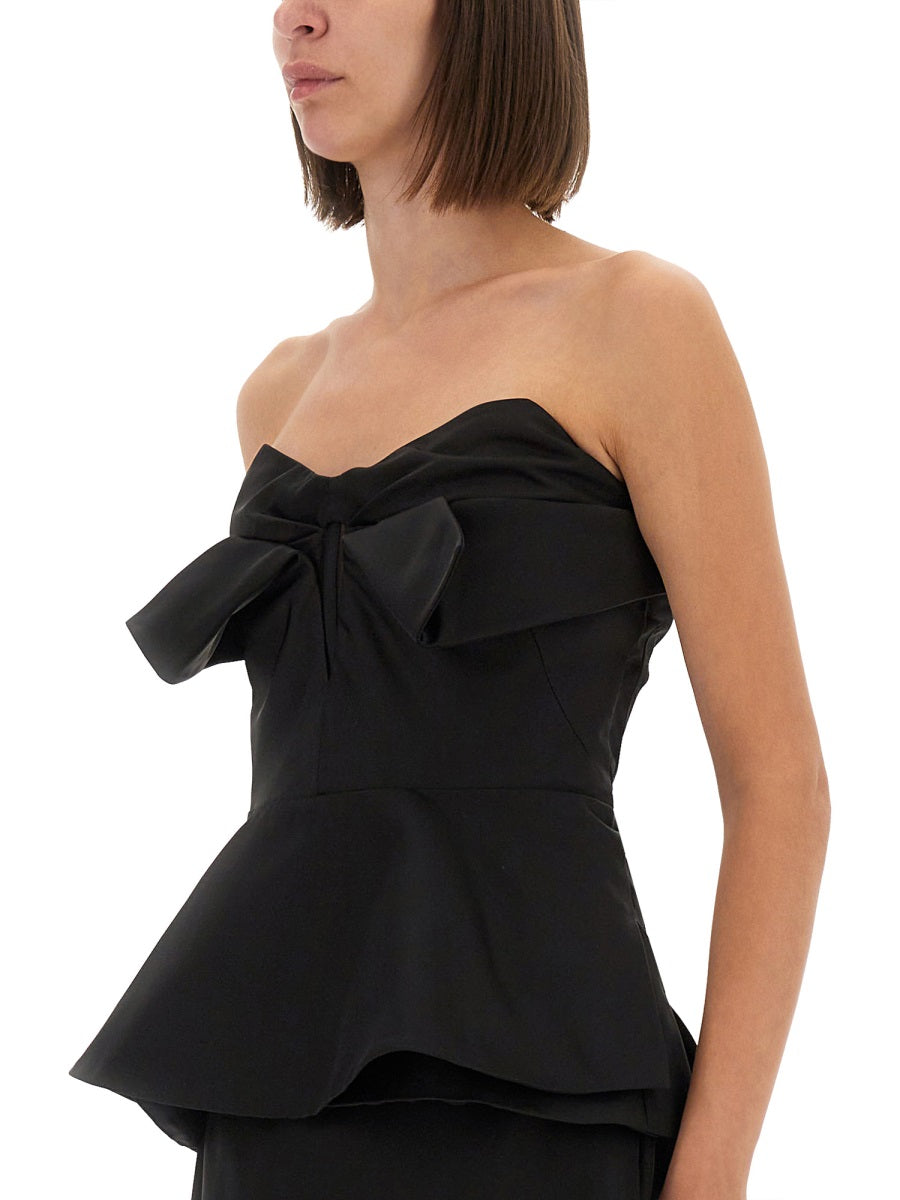 Alexander Mcqueen Women Strapless Corset Top Luosophy
