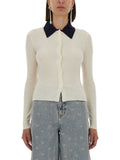 Self-Portrait Women Merino Wool Cardigan Luosophy