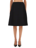 Alexander Mcqueen Women Flared Midi Skirt Luosophy