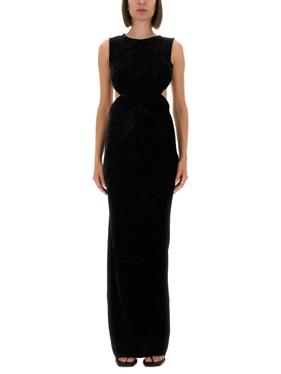 Rick Owens Women Dress With Open Back Luosophy
